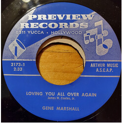 Gene Marshall Loving You All Over Again USED VINYL 7INCH 45 RPM