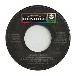 Hello People Future Shock / Destiny USED VINYL 7INCH 45 RPM SINGLE