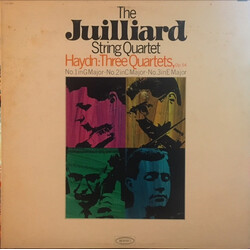 Juilliard String Quartet / Joseph Haydn / Robert Mann (4) / Earl Carlyss / Raphael Hillyer / Claus Adam Three Quartets, Op. 54 Vinyl LP USED