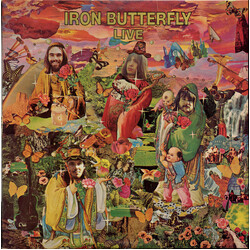 Iron Butterfly Live Vinyl LP USED