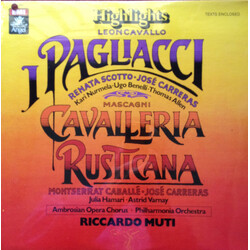 Ruggiero Leoncavallo / Pietro Mascagni / Renata Scotto / José Carreras / Montserrat Caballé / Kari Nurmela / Ugo Benelli / Thomas Allen / Matteo Manug