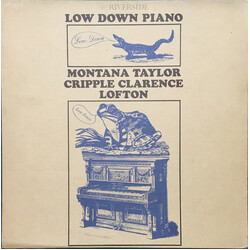 Montana Taylor / Cripple Clarence Lofton Low Down Piano Vinyl LP USED