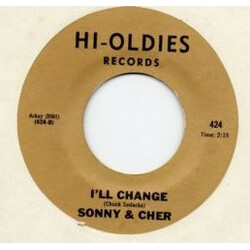 Sonny & Cher The Letter / I'll Change USED VINYL 7INCH 45 RPM SINGLE REISSUE