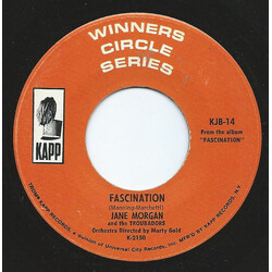 Jane Morgan / The Troubadors Fascination / The Day The Rains Came USED VINYL 7INCH REISSUE
