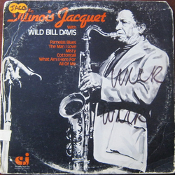 Illinois Jacquet / Wild Bill Davis Illinois Jacquet With Wild Bill Davis Vinyl LP USED