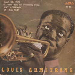 Louis Armstrong And His All-Stars Mack The Knife USED VINYL 7INCH 45 RPM EP