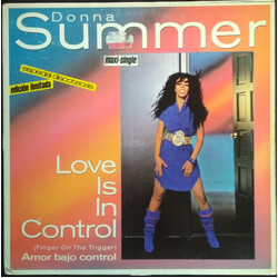 Donna Summer Love Is In Control (Amor Bajo Control) USED VINYL 12INCH 45 RPM MAXI-SINGLE LIMITED EDITION SPECIAL EDITION