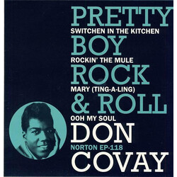 Don Covay Pretty Boy Rock & Roll USED VINYL 7INCH EP
