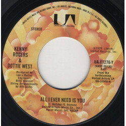 Kenny Rogers / Dottie West All I Ever Need Is You / (Hey Won't You Play) Another Somebody Done Somebody Wrong Song USED VINYL 7INCH 45 RPM SINGLE