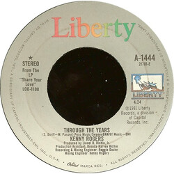 Kenny Rogers Through The Years USED VINYL 7INCH 45 RPM