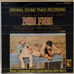 John Barry Born Free (Original Sound Track Recording) Vinyl LP USED