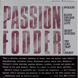 Passion Fodder Spokane USED VINYL 12INCH 45 RPM LIMITED EDITION