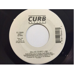 Dallas County Line Honk If You Love To Honky Tonk USED VINYL 7INCH 45 RPM SINGLE