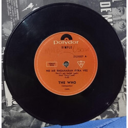 The Who No Me Engañaran Otra Vez USED VINYL 7INCH 33 S RPM SINGLE MONO