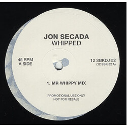Jon Secada Whipped USED VINYL 12INCH PROMO