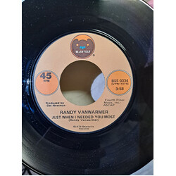 Randy Vanwarmer Just When I Needed You Most / Your Light USED VINYL 7INCH SINGLE 45 RPM