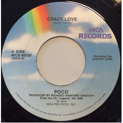 Poco (3) Crazy Love USED VINYL 7INCH SINGLE REISSUE