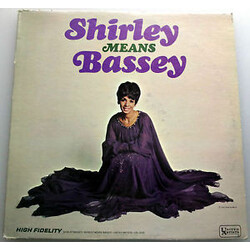 Shirley Bassey Shirley Means Bassey Vinyl LP USED