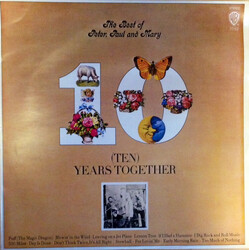 Peter, Paul & Mary The Best Of Peter, Paul And Mary (Ten) Years Together Vinyl LP USED