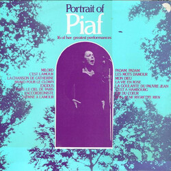 Edith Piaf Portrait Of Piaf Vinyl LP USED
