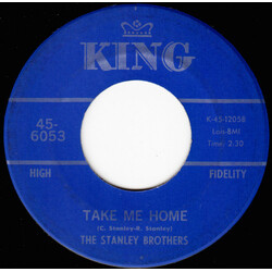 The Stanley Brothers Take Me Home / Soldier's Grave USED VINYL 7INCH 45 RPM SINGLE