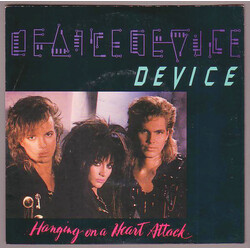 Device (2) Hanging On A Heart Attack USED VINYL 7INCH 45 RPM SINGLE LIMITED EDITION