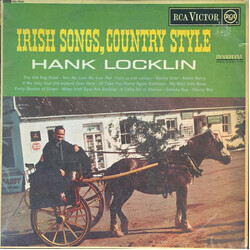 Hank Locklin Irish Songs, Country Style Vinyl LP USED