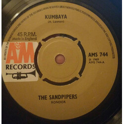 The Sandpipers Kumbaya USED VINYL 7INCH 45 RPM