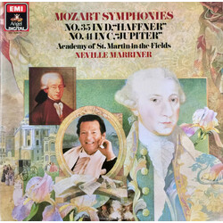 Wolfgang Amadeus Mozart / The Academy Of St. Martin-in-the-Fields / Sir Neville Marriner Symphonies No.35 In D, "Haffner" / No. 41 In C, "Jupiter" Vin
