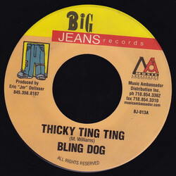 Bling Dawg / Lady Saw Thicky Ting Ting / Gal A Look USED VINYL 7INCH 45 RPM
