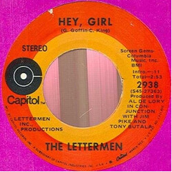 The Lettermen Hey, Girl / Worlds USED VINYL 7INCH SINGLE STEREO