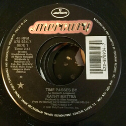 Kathy Mattea Time Passes By USED VINYL 7INCH 45 RPM