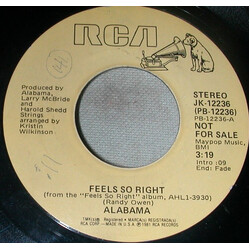 Alabama Feels So Right USED VINYL 7INCH 45 RPM PROMO
