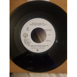 Rex Allen Jr. It's Over USED VINYL 7INCH 45 RPM PROMO