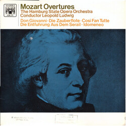 Wolfgang Amadeus Mozart / Orchester Der Staatsoper Hamburg / Leopold Ludwig Mozart Overtures Vinyl LP USED