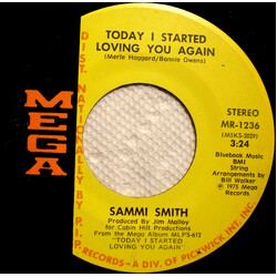 Sammi Smith Today I Started Loving You Again USED VINYL 7INCH 45 RPM SINGLE STEREO