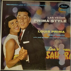 Louis Prima & Keely Smith / Sam Butera And The Witnesses Las Vegas Prima Style Vinyl LP USED