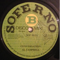 Al Campbell Conversation USED VINYL 12INCH 45 RPM
