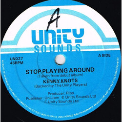 Kenny Knots Stop Playing Around USED VINYL 12INCH 45 RPM
