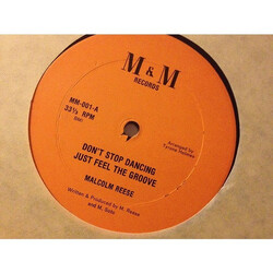 Malcolm Reese Don't Stop Dancing Just Feel The Groove Vinyl 12" USED