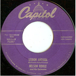 Nelson Riddle And His Orchestra Lisbon Antigua / Robin Hood USED VINYL 7INCH 45 RPM SINGLE
