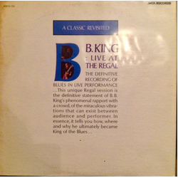 B.B. King Live At The Regal Vinyl LP USED