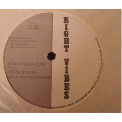 Stevie Roots How Could I Live Vinyl 12" USED
