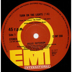 Kellee Patterson Turn On The Lights (Disco Version) / If It Don't Fit Don't Force It (Long Disco Version) VINYL 12" USED