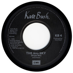 Kate Bush The Big Sky (Single Mix) Vinyl USED