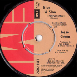 Jesse Green Nice & Slow VINYL 7" USED