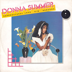 Donna Summer Supernatural Love B/W Suzanna Vinyl 12" USED