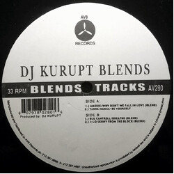 DJ Kurupt Blends Tracks Vinyl 12" USED