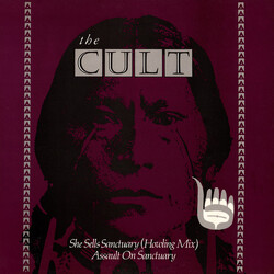 The Cult She Sells Sanctuary (Howling Mix) / Assault On Sanctuary USED VINYL 12INCH 45 RPM SINGLE