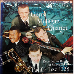 Gerry Mulligan Quartet Recorded In Boston At Storyville Vinyl LP USED